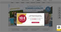 Desktop Screenshot of casa-select.promondo-produkte.de